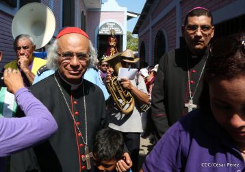 Cardenal Leopoldo Brenes celebra eucaristía en Santuario Nacional de Jesús del Rescate