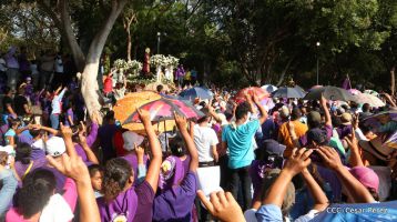 Cardenal Leopoldo Brenes celebra eucaristía en Santuario Nacional de Jesús del Rescate
