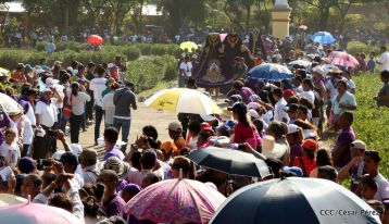 Cardenal Leopoldo Brenes celebra eucaristía en Santuario Nacional de Jesús del Rescate