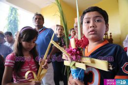 Procesión de Jesús del Triunfo en la Catedral de Managua