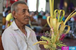 Procesión de Jesús del Triunfo en la Catedral de Managua