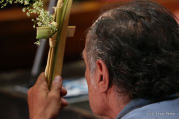 Procesión de Jesús del Triunfo en la Catedral de Managua