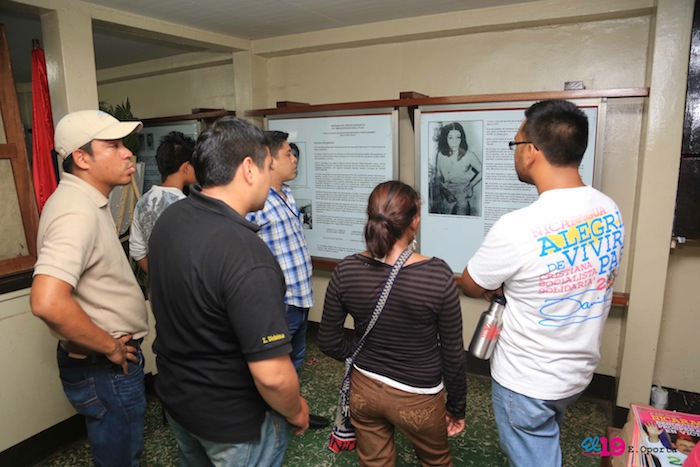 Homenaje Juventud Sandinista a Julio Buitrago