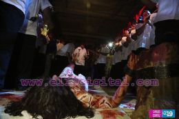 Elaboran Alfombras Pasionarias y realizan tradicional Santo Entierro en León