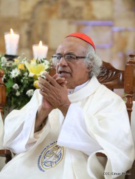 Cardenal Brenes oficia Misa de Resurección