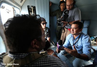Explorador Sam Cossman sobrevuela los  volcanes de Nicaragua