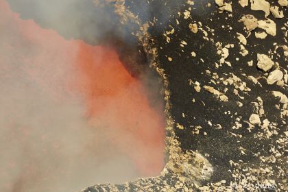 Más fotografías del recorrido de Sam Cossman por los volcanes del país