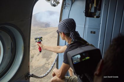 Más fotografías del recorrido de Sam Cossman por los volcanes del país