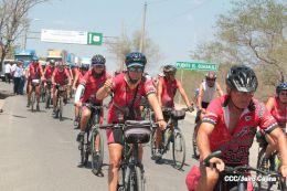 Ciclistas franceses llegan a Nicaragua para conocer nuestras bellezas naturales