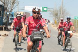 Ciclistas franceses llegan a Nicaragua para conocer nuestras bellezas naturales