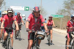 Ciclistas franceses llegan a Nicaragua para conocer nuestras bellezas naturales