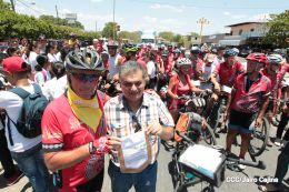 Ciclistas franceses llegan a Nicaragua para conocer nuestras bellezas naturales