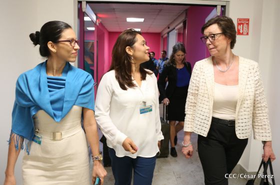 Llega a Nicaragua Viceministra de Relaciones Exteriores de Suecia para fortalecer relaciones bilaterales