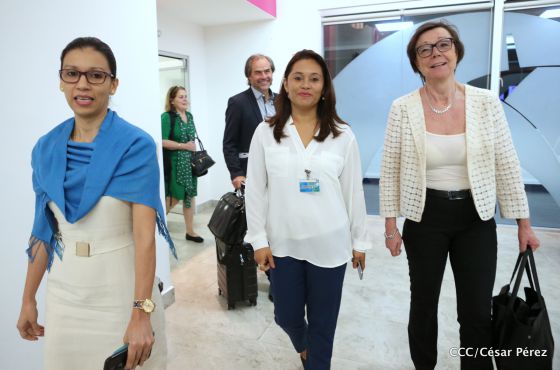 Llega a Nicaragua Viceministra de Relaciones Exteriores de Suecia para fortalecer relaciones bilaterales