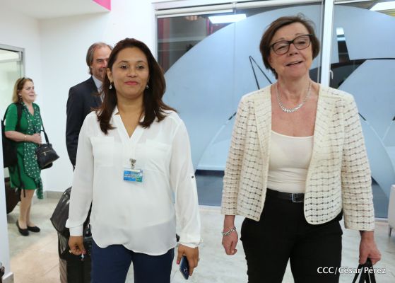 Llega a Nicaragua Viceministra de Relaciones Exteriores de Suecia para fortalecer relaciones bilaterales