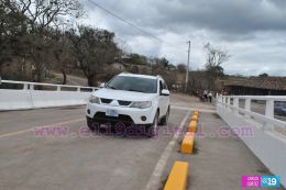 Inauguran puente vehícular en tramo Estelí-El Tisey
