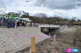 Inauguran puente vehícular en tramo Estelí-El Tisey