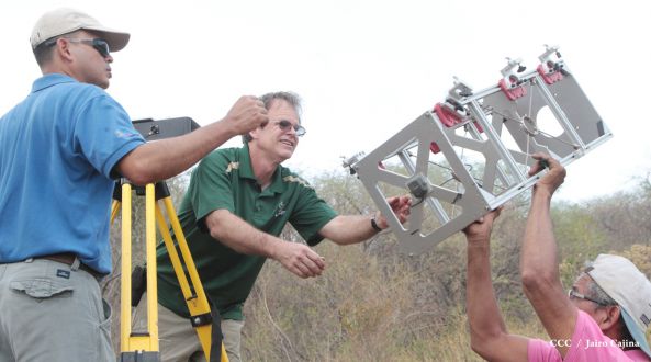 Científicos-expertos de EE.UU realizan monitoreo de mapeo en laderas del volcán San Cristóbal