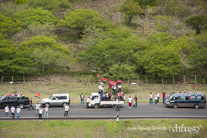 Caravanas llegan a Managua para el 34/19!