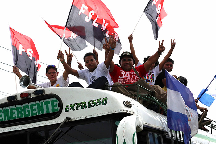 Caravanas llegan a Managua para el 34/19!