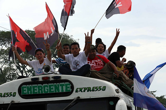 Caravanas llegan a Managua para el 34/19!