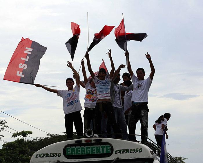 Caravanas llegan a Managua para el 34/19!