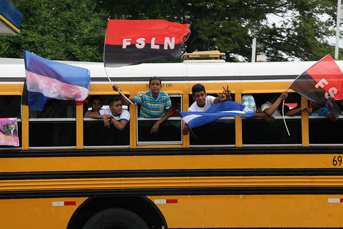 Caravanas llegan a Managua para el 34/19!