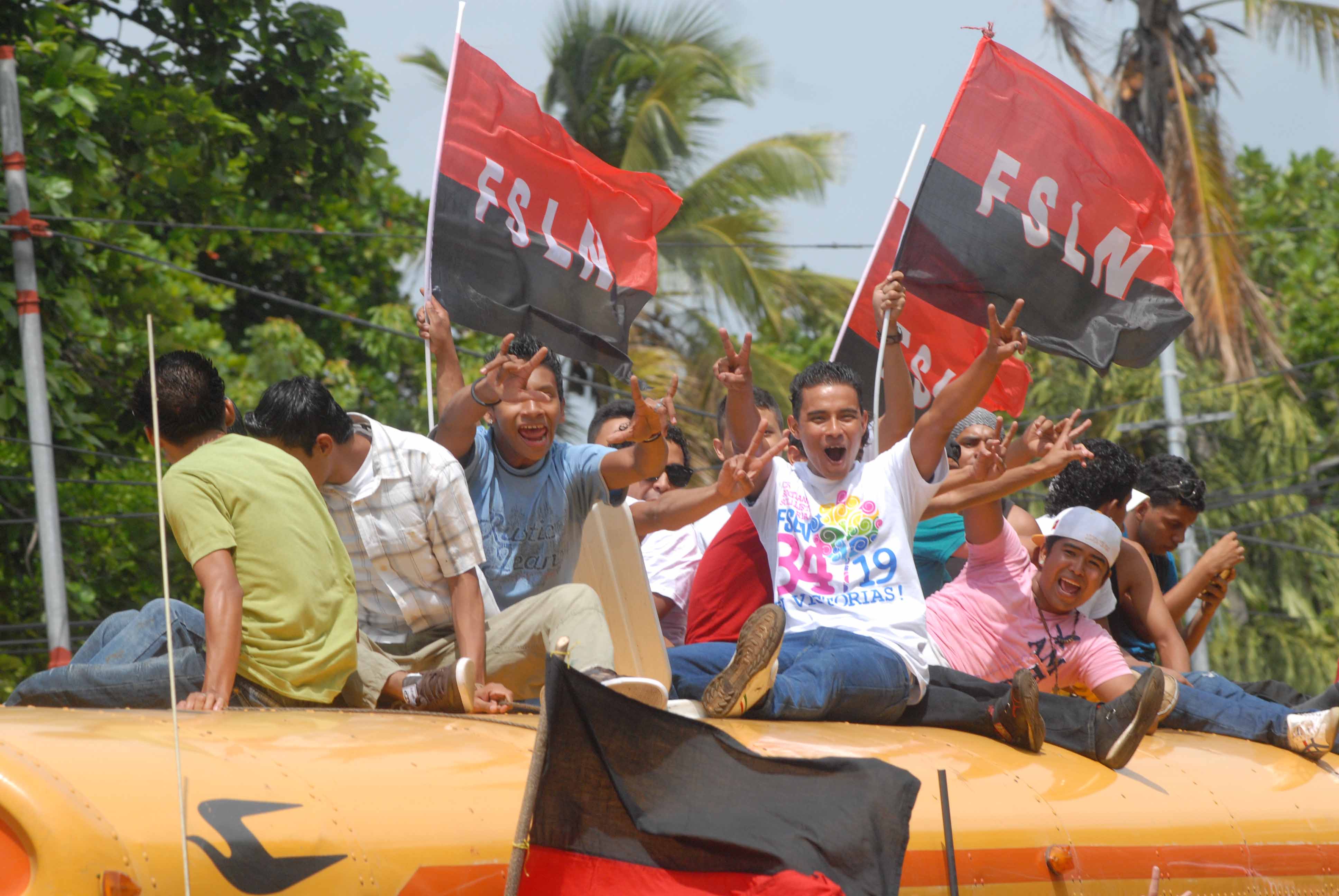 Caravanas llegan a Managua para el 34/19!