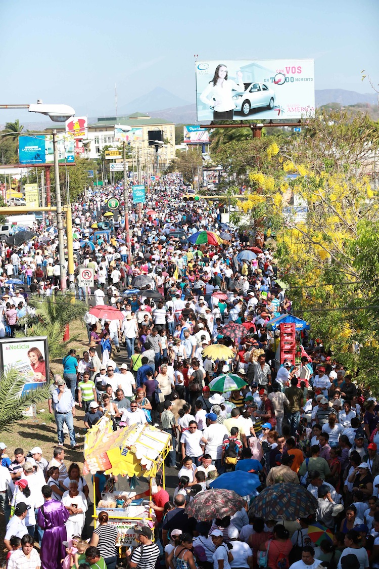 Viacrucis de Viernes Santo en Managua