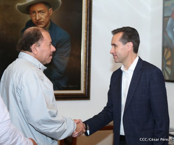 Presidente Daniel se reúne con Jorge Familiar, vicepresidente del Banco Mundial para América Latina y el Caribe