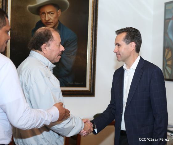 Presidente Daniel se reúne con Jorge Familiar, vicepresidente del Banco Mundial para América Latina y el Caribe