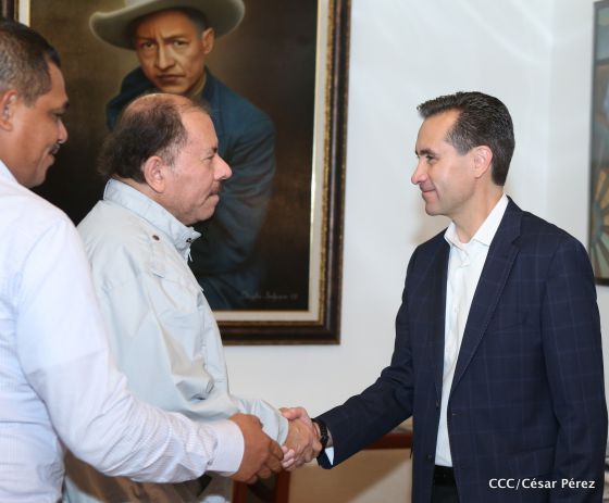 Presidente Daniel se reúne con Jorge Familiar, vicepresidente del Banco Mundial para América Latina y el Caribe