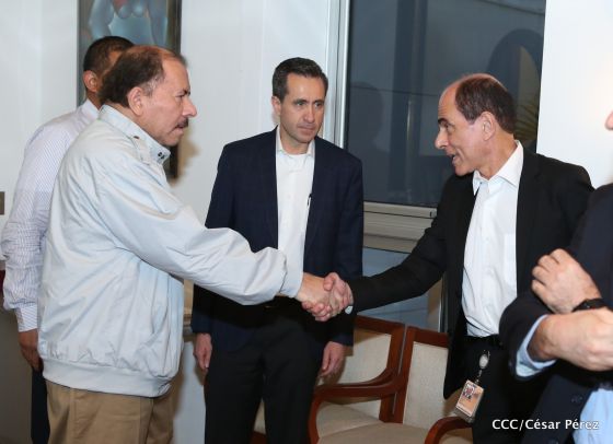 Presidente Daniel se reúne con Jorge Familiar, vicepresidente del Banco Mundial para América Latina y el Caribe