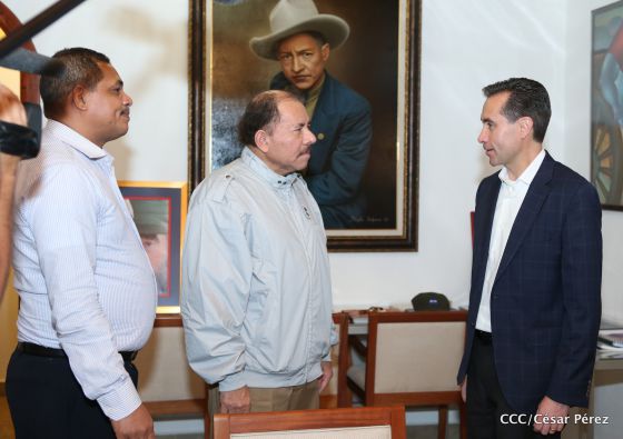 Presidente Daniel se reúne con Jorge Familiar, vicepresidente del Banco Mundial para América Latina y el Caribe