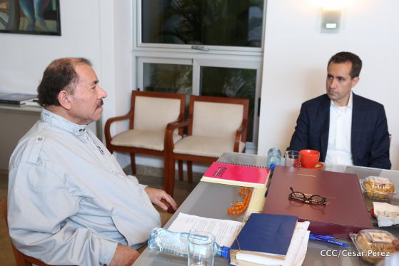 Presidente Daniel se reúne con Jorge Familiar, vicepresidente del Banco Mundial para América Latina y el Caribe