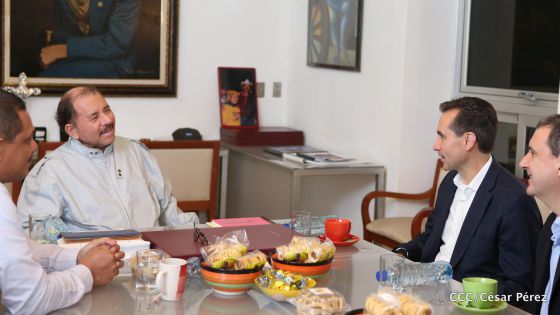 Presidente Daniel se reúne con Jorge Familiar, vicepresidente del Banco Mundial para América Latina y el Caribe