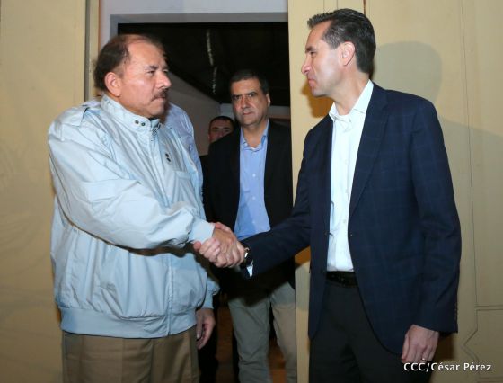 Presidente Daniel se reúne con Jorge Familiar, vicepresidente del Banco Mundial para América Latina y el Caribe