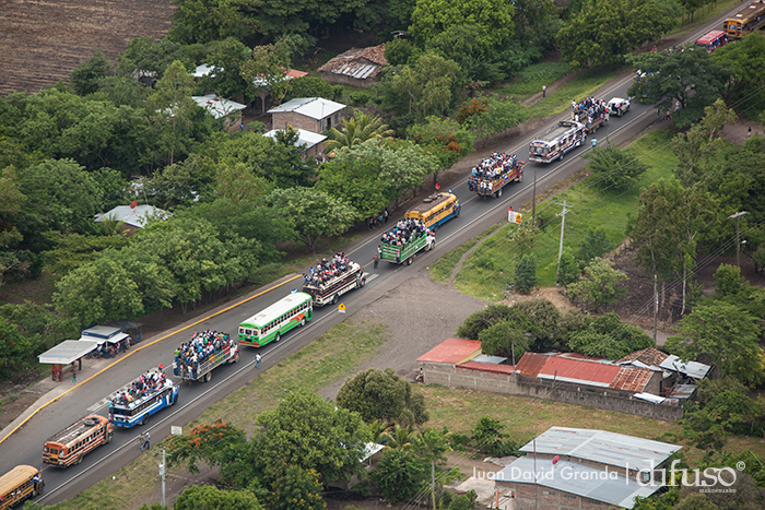 Caravanas llegan a Managua para el 34/19!