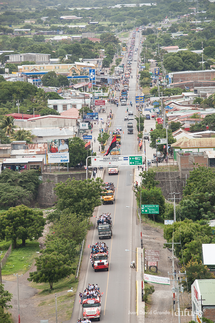Caravanas llegan a Managua para el 34/19!