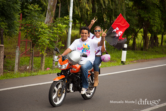 Caravanas llegan a Managua para el 34/19!