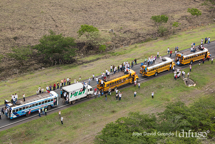 Caravanas llegan a Managua para el 34/19!