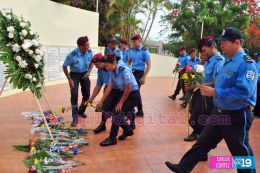 Policía Nacional rinde homenaje a Tomás