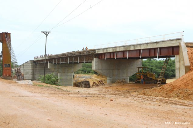 Gobierno Sandinista avanza construcción de vías de acceso a Puerto Cabezas en el Caribe Norte