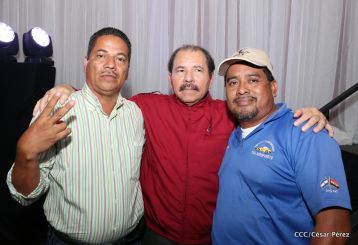 Daniel y Rosario sostienen encuentro con líderes sindicales nicaragüenses en saludo al Día Internacional de los Trabajadores