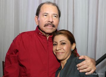 Daniel y Rosario sostienen encuentro con líderes sindicales nicaragüenses en saludo al Día Internacional de los Trabajadores