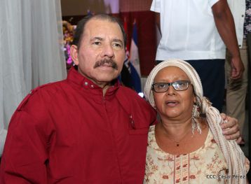 Daniel y Rosario sostienen encuentro con líderes sindicales nicaragüenses en saludo al Día Internacional de los Trabajadores