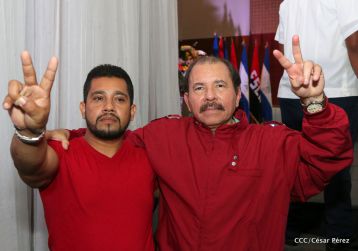 Daniel y Rosario sostienen encuentro con líderes sindicales nicaragüenses en saludo al Día Internacional de los Trabajadores