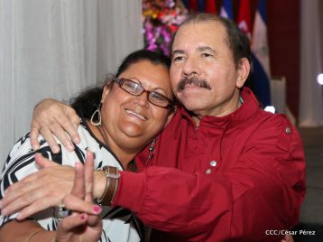 Daniel y Rosario sostienen encuentro con líderes sindicales nicaragüenses en saludo al Día Internacional de los Trabajadores