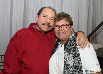 Daniel y Rosario sostienen encuentro con líderes sindicales nicaragüenses en saludo al Día Internacional de los Trabajadores