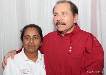 Daniel y Rosario sostienen encuentro con líderes sindicales nicaragüenses en saludo al Día Internacional de los Trabajadores